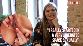 Ersties: Amateur Girl Masturbates With a Glass Toy